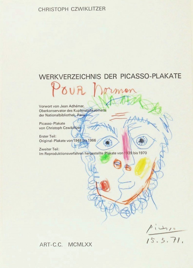 Pablo Picasso (1881-1973) Souvenir Drawing (1 of 1)