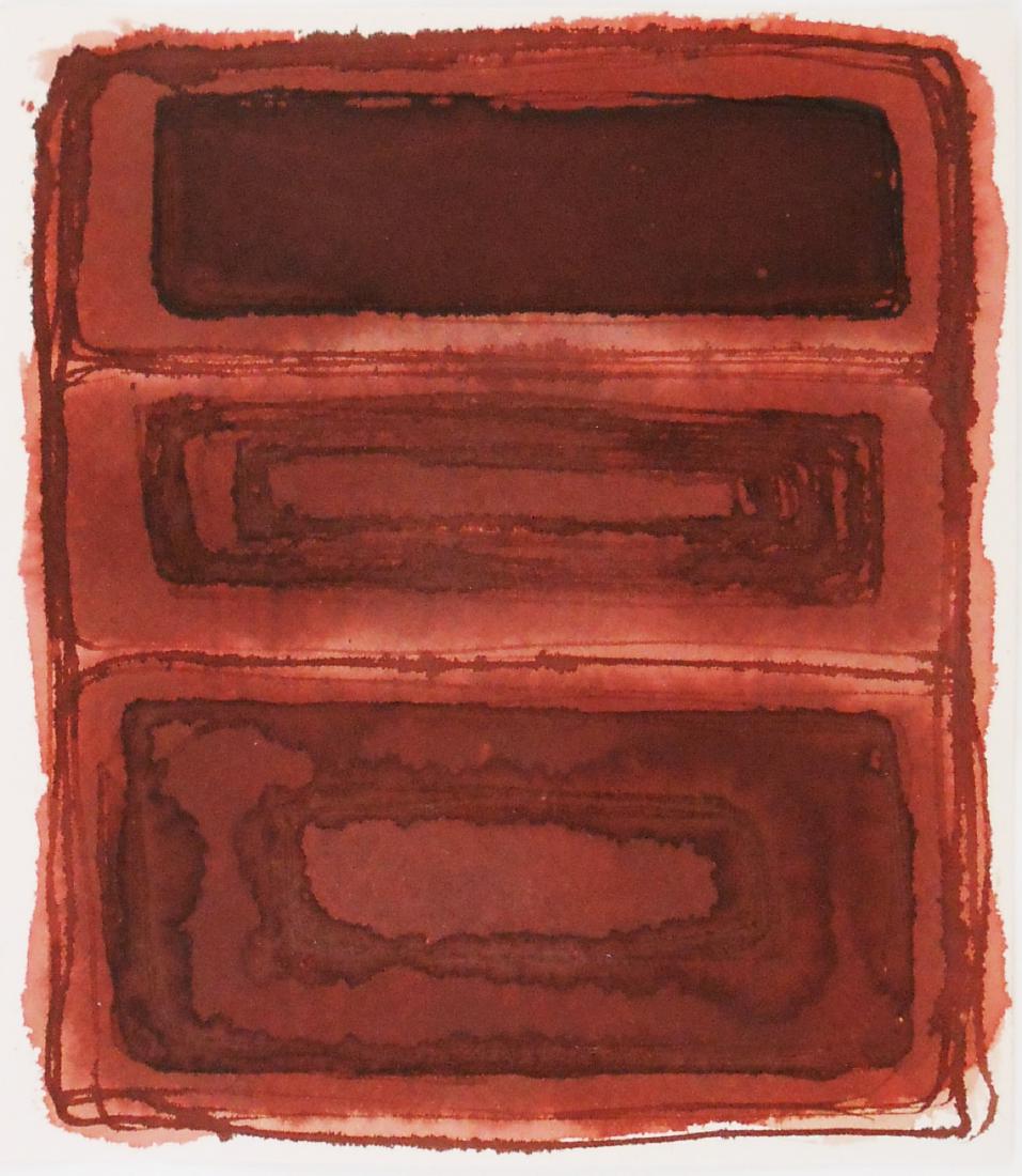 Mark Rothko (1903-1970) Ink & Wash On Paper (1 of 3)
