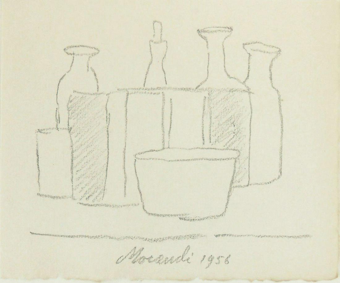Giorgio Morandi (1890-1964) Pencil Drawing (1 of 1)