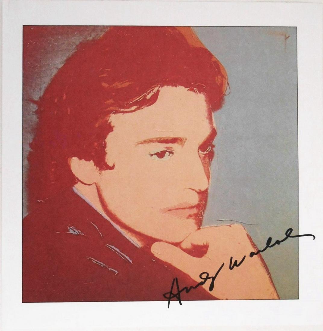 Andy Warhol (1928-1987) Signed Print (1 of 1)