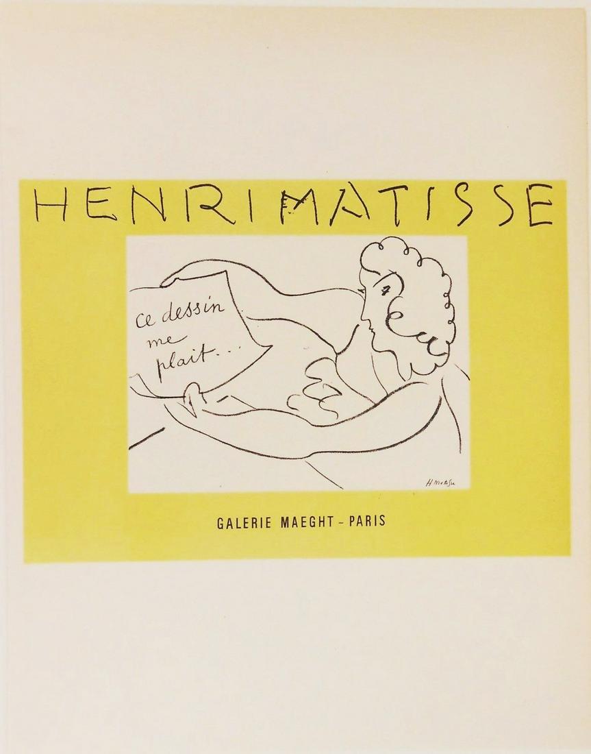 Henri Matisse (1869-1954) Color Lithograph (1 of 1)