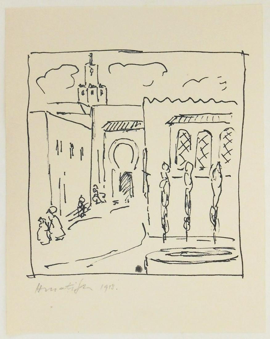Henri Matisse (1869-1954) Pen & Ink (1 of 2)