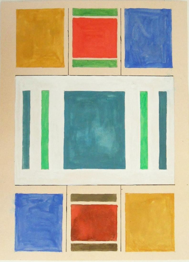 Georges Vantongerloo (1886-1965) Gouache (1 of 2)