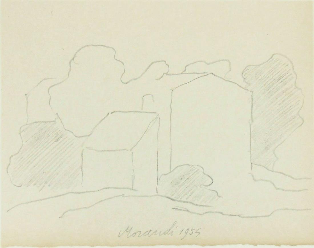 Giorgio Morandi (1890-1964) Pencil Drawing (1 of 1)