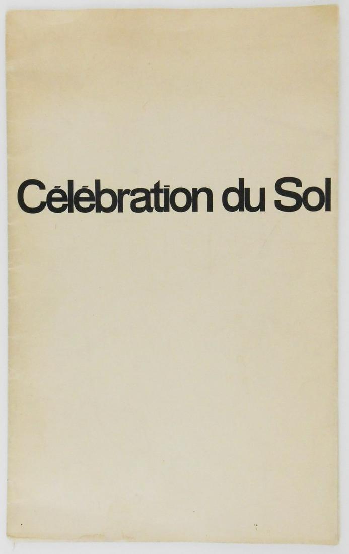 Jean Dubuffet, "Celebration du Sol", Signed Copy (1 of 2)