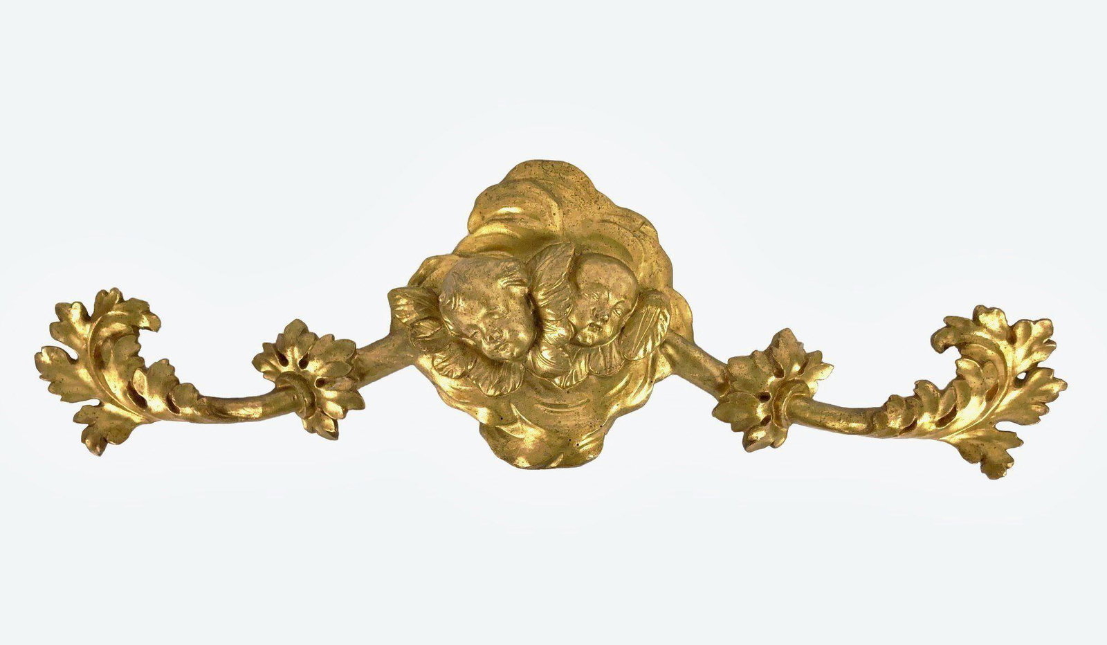 Carved Giltwood Frieze, 18th Century: Carved and giltwood architectural frieze, Italian, probably 18th century. L. 34 inches H. 10 inches D. 3 1/2 inches Lot Note: Purchased in Venice by the present owner