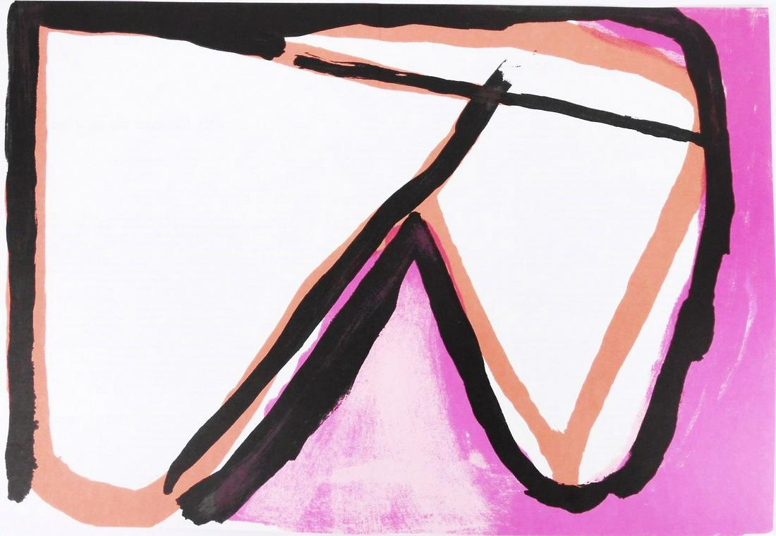 Bram Van Velde (1895-1981) Color Lithograph (1 of 1)