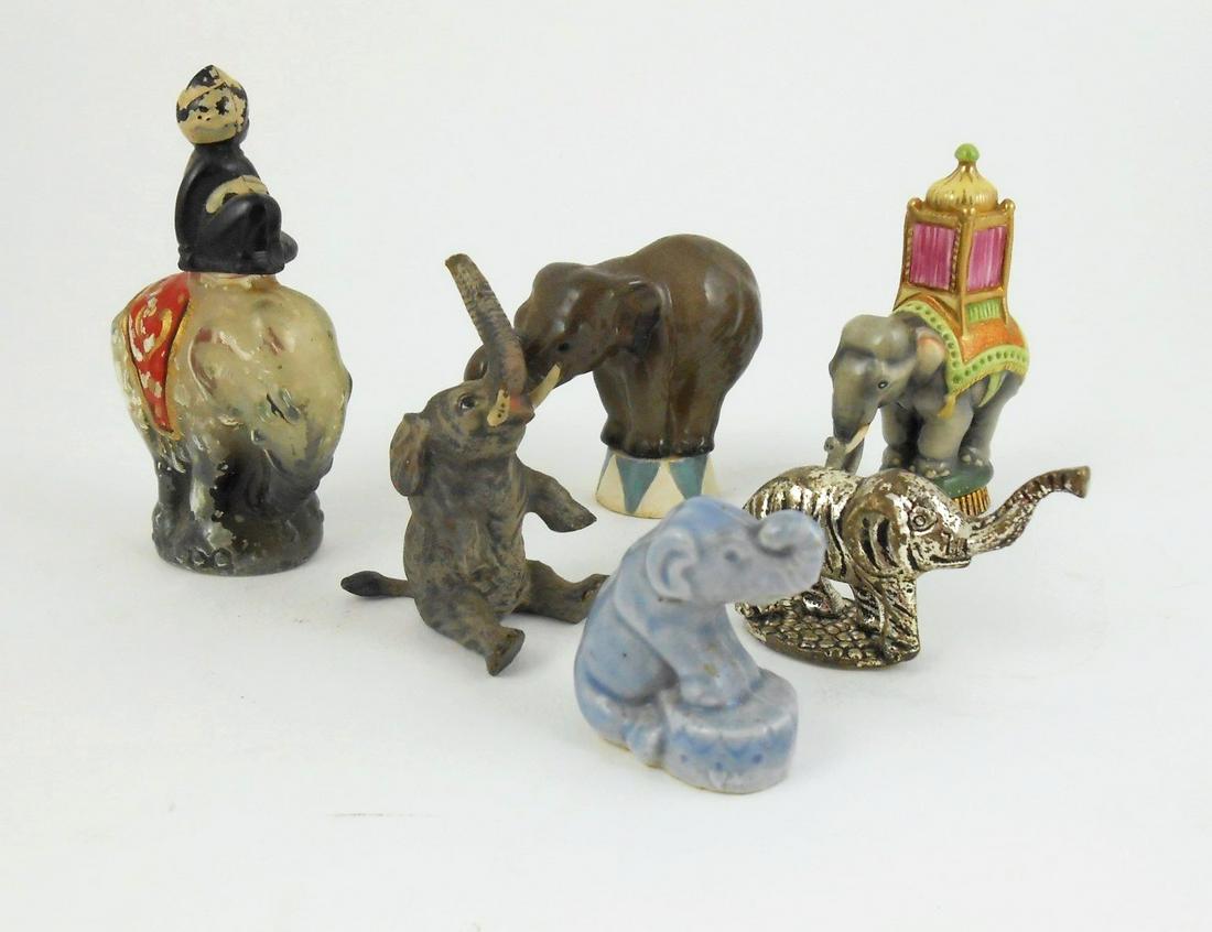 Group Of 6 Elephant Figurines (1 of 1)