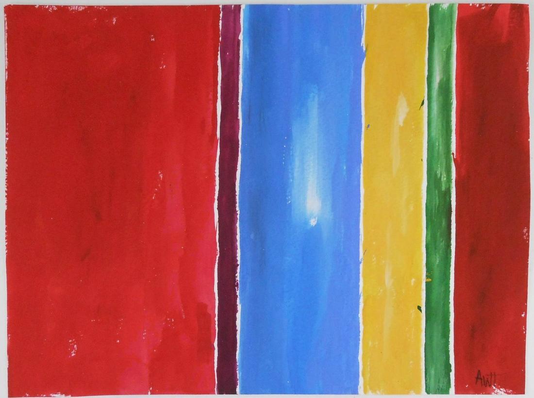 Alma Woodsey Thomas (1891-1978) Watercolor (1 of 2)