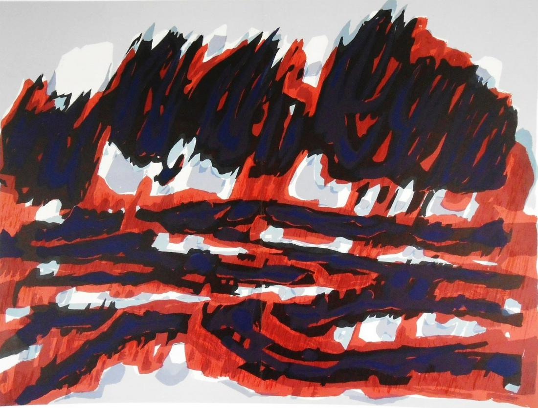 Raoul Ubac (1910-1985) Color Lithograph (1 of 1)