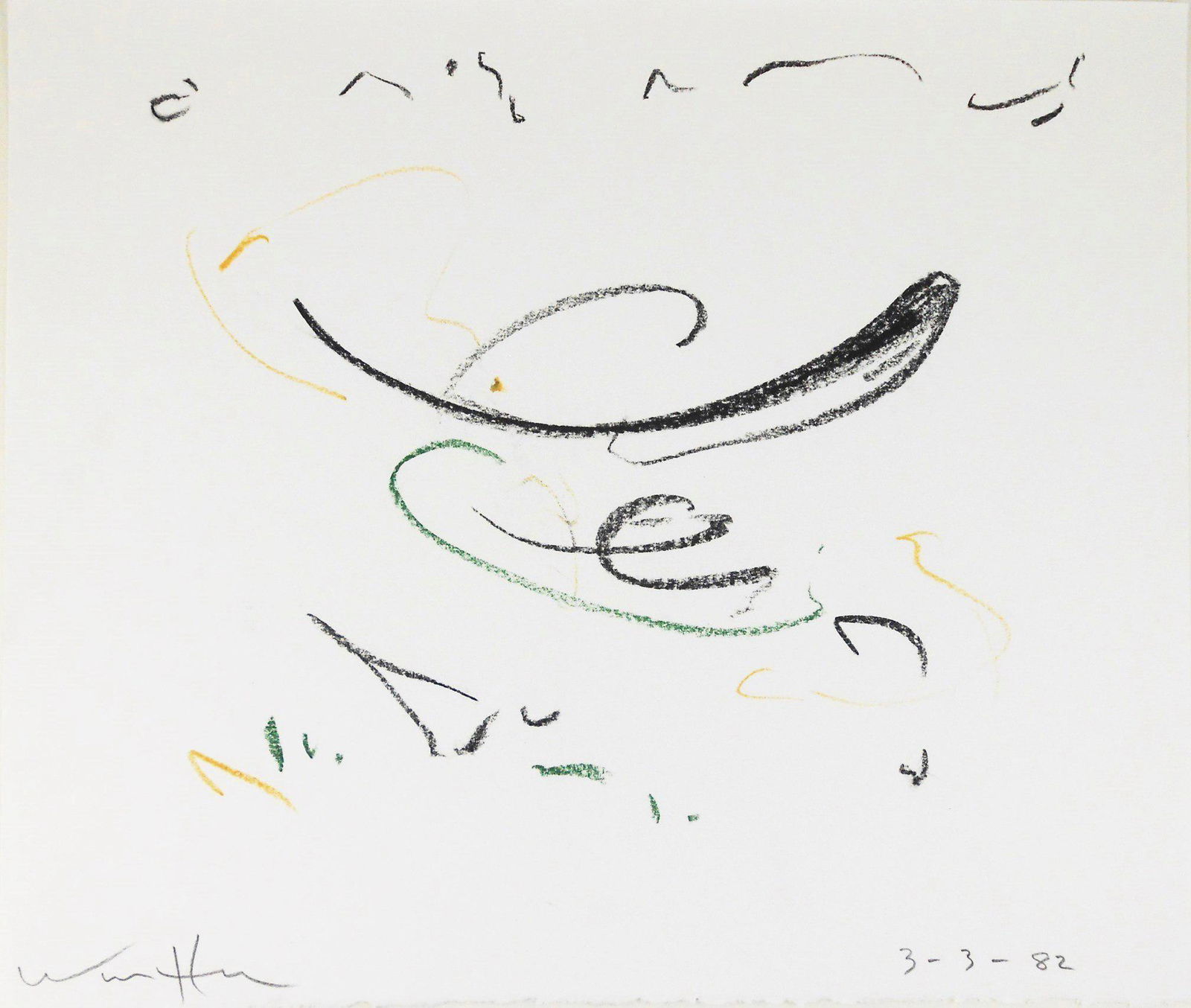 Emerson Woelffer (1914-2003) Abstract (1 of 2)