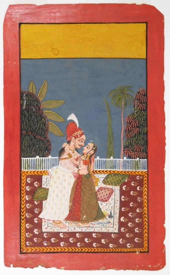 Fine Indian Miniature Painting, 18th Century (1 of 4)