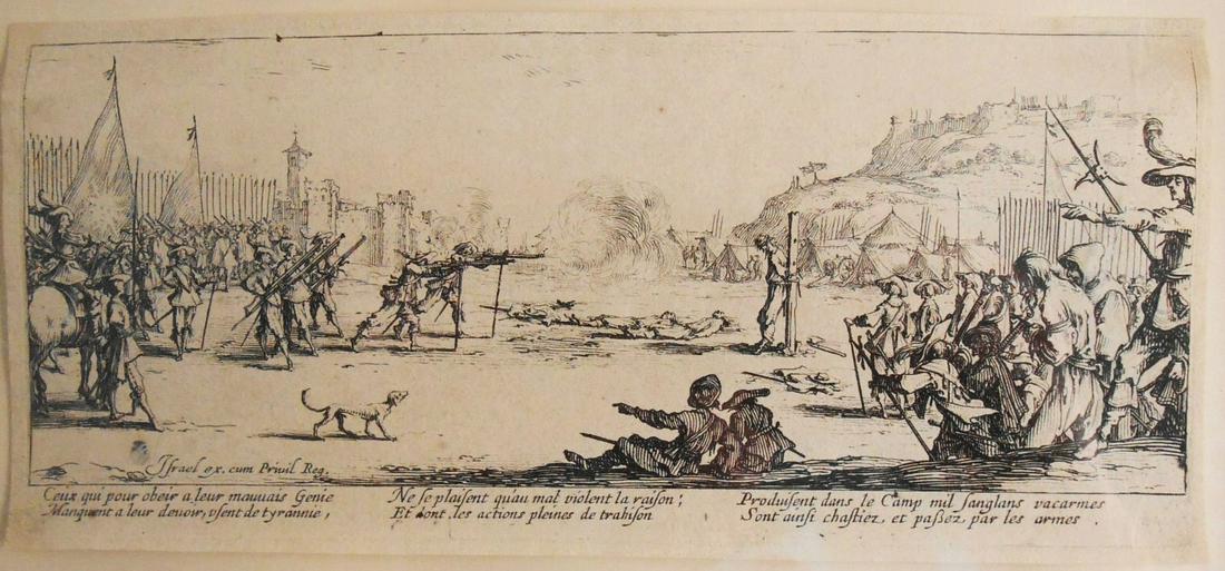 Jacques Callot (1592-1635) Engraving (1 of 2)