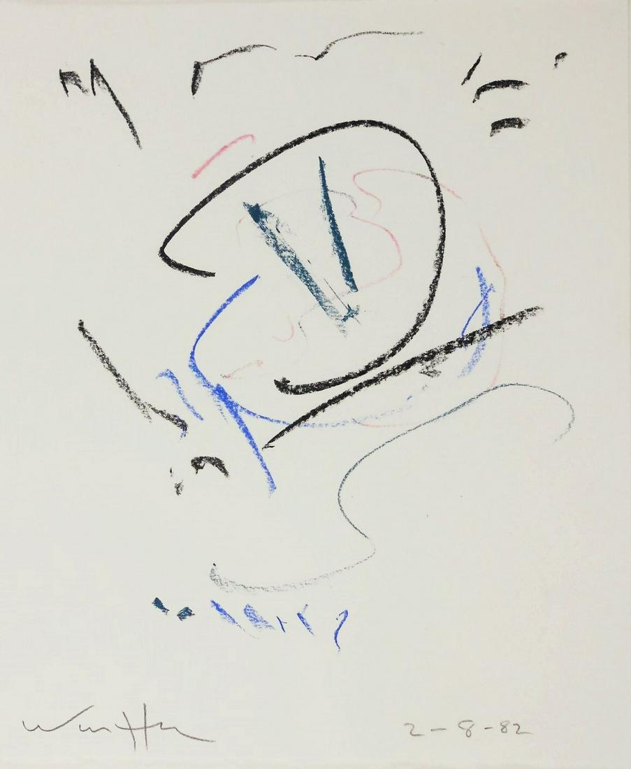 Emerson Woelffer (1914-2003) Abstract (1 of 2)