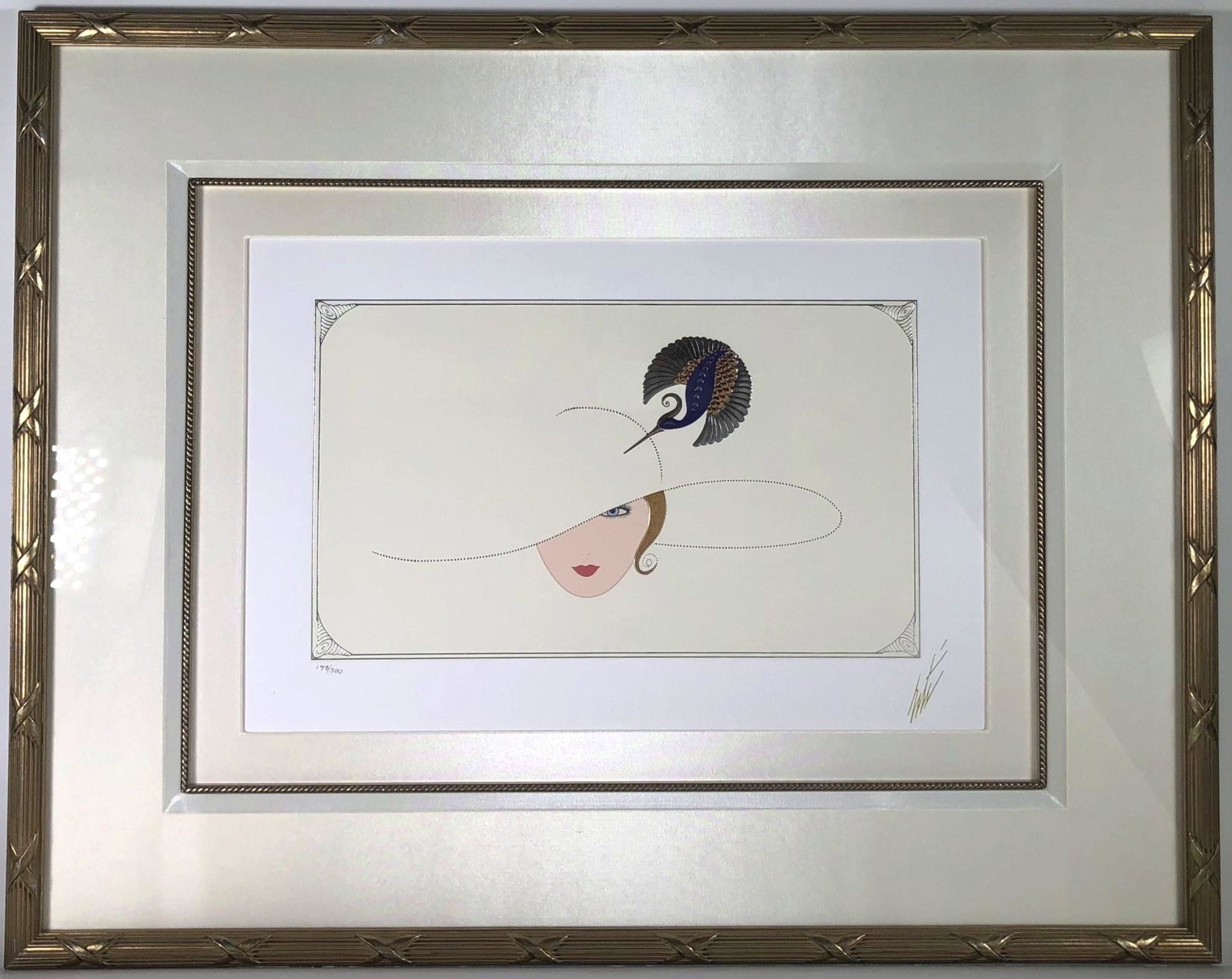 Erte Signed Serigraph, 1990 (1 of 4)