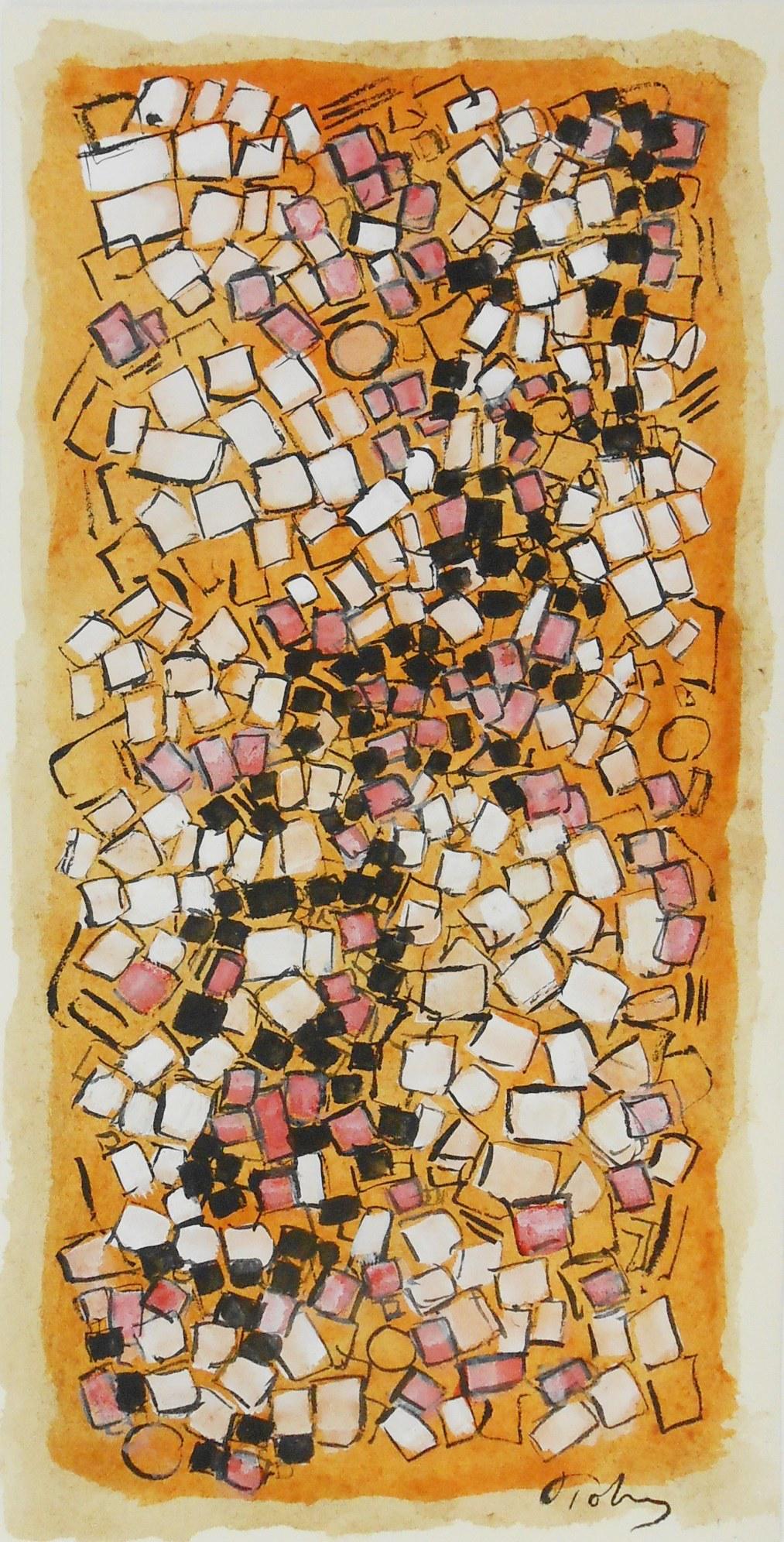 Mark Tobey (1890-1976) Watercolor (1 of 2)