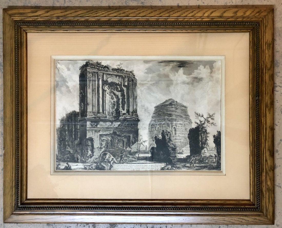 Giovanni Piranesi Etching, Circa 1764 (1 of 1)