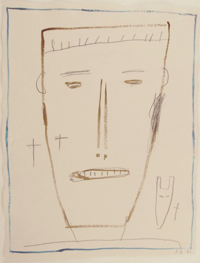 James Brown (1951-2020) Mixed Media Drawing (1 of 2)