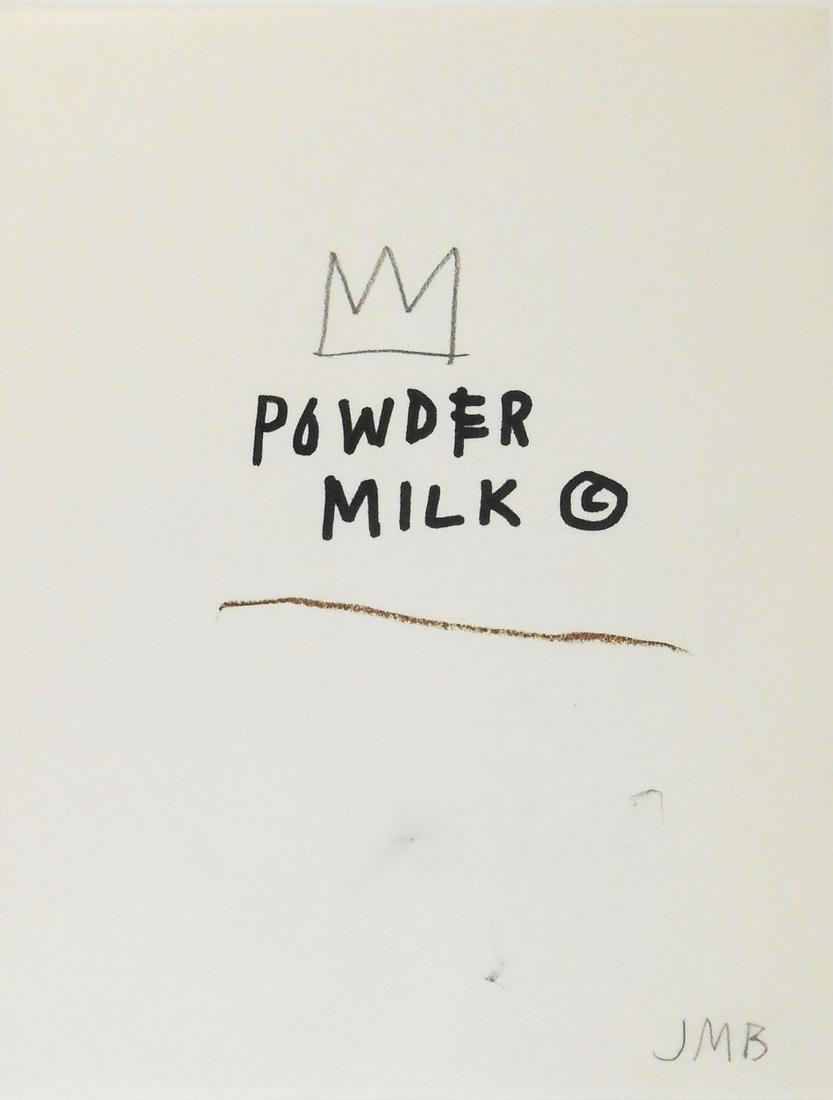 Jean-Michel Basquiat (1960-1988) Drawing (1 of 2)