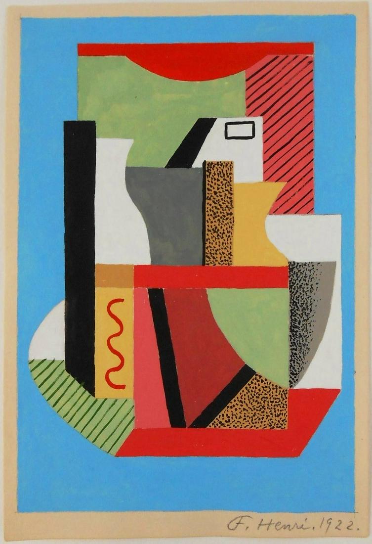 Florence Henri (1893-1982) Gouache (1 of 2)