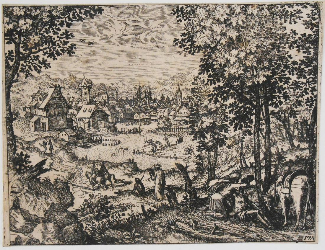 Old Master Print, Circa 1600-1650 (1 of 2)