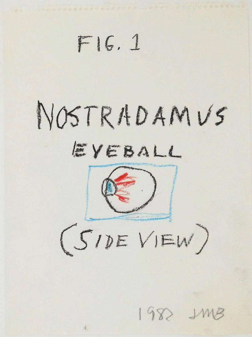 Jean-Michel Basquiat (1960-1988) Drawing (1 of 2)
