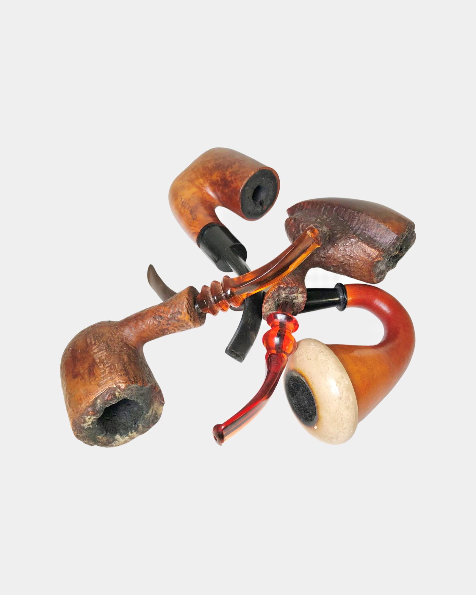 Group Of Four Vintage Pipes (1 of 4)