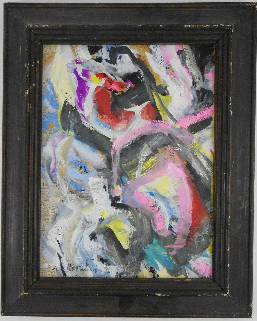 Willem De Kooning (1904-1997) Gouache (1 of 5)