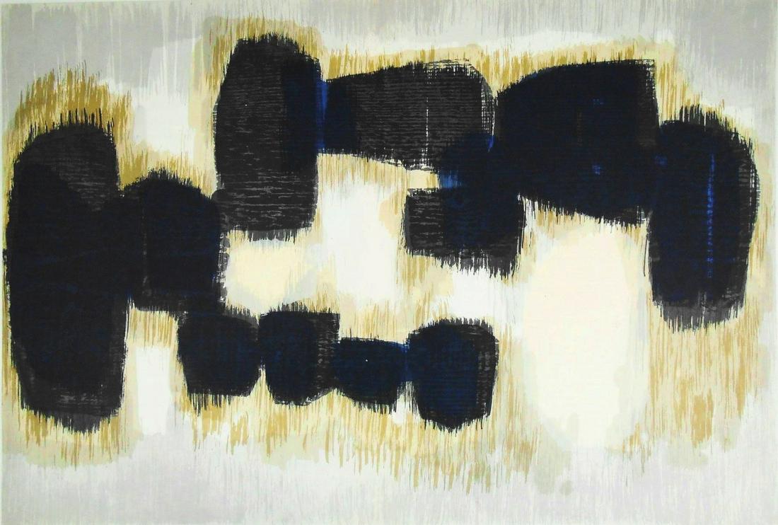 Raoul Ubac (1910-1985) Color Lithograph (1 of 1)