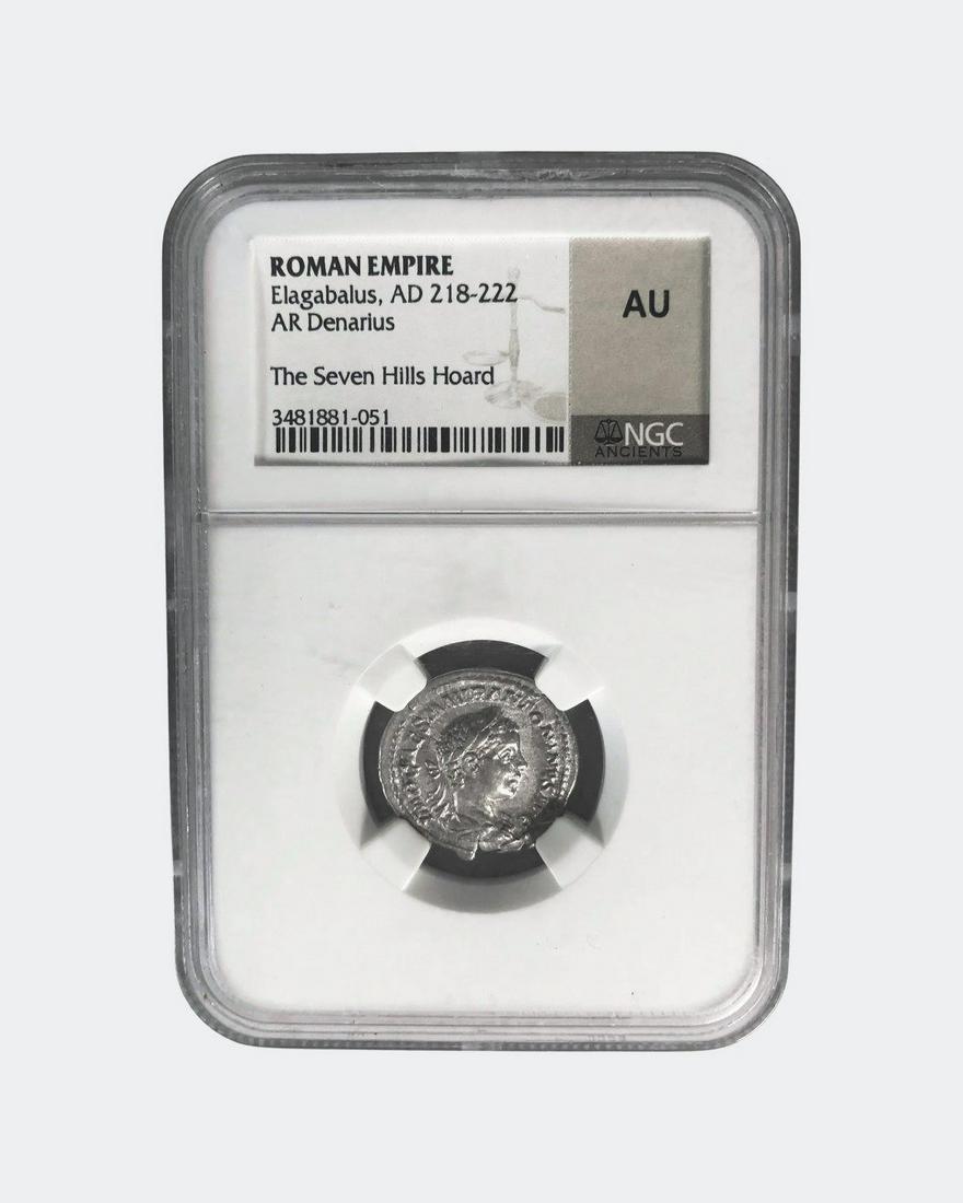 Roman Empire Denarius, Circa AD 218-222 (1 of 2)