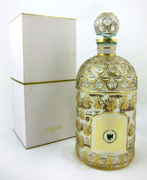 Guerlain Imperial Cologne: 1000ml/34 fl oz, guilded crystal bottle, never opened. Original fitted box. Retails $3000+.