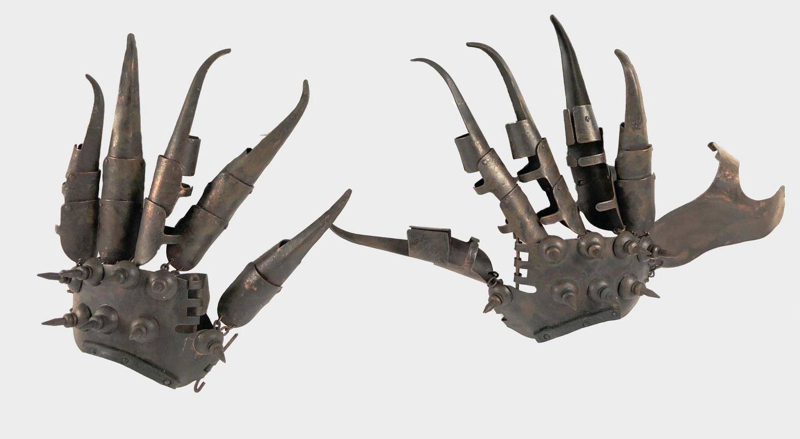 Antique Cuprum Armguards, Indo-Persian (1 of 4)