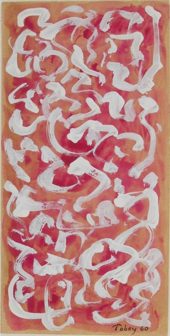 Mark Tobey (1890-1976) Watercolor & Gouache (1 of 2)