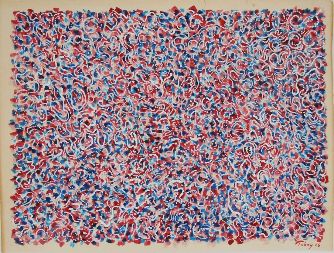 Mark Tobey (1890-1976) Watercolor & Gouache (1 of 2)