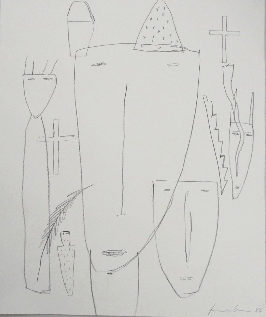 James Brown (1951-2020) Drawing On Paper (1 of 2)