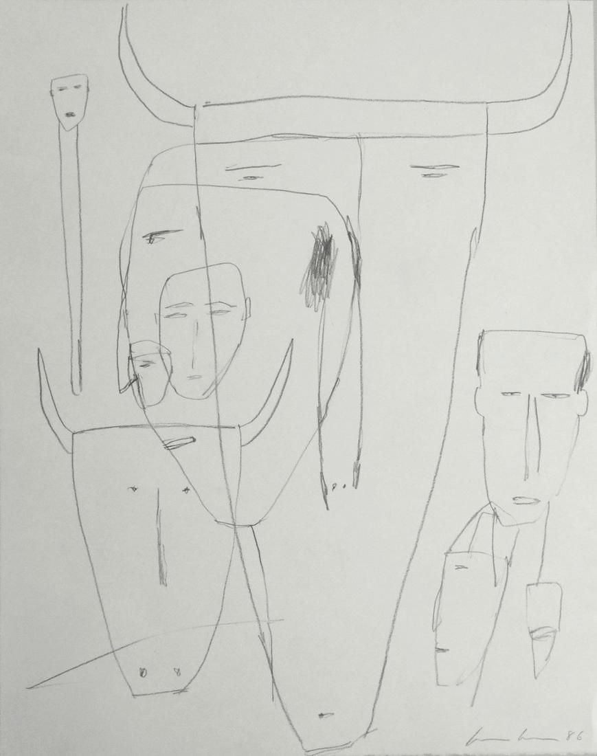 James Brown (1951-2020) Drawing On Paper (1 of 2)