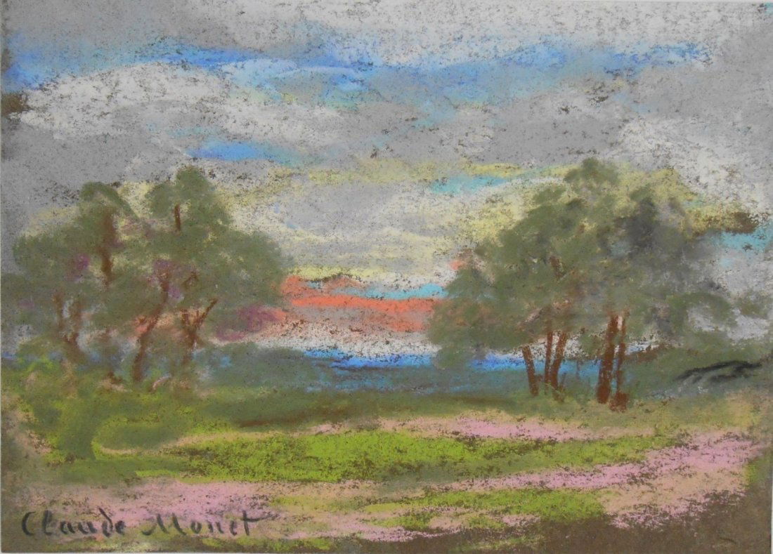 Claude Monet (1840-1926) Pastel (1 of 2)