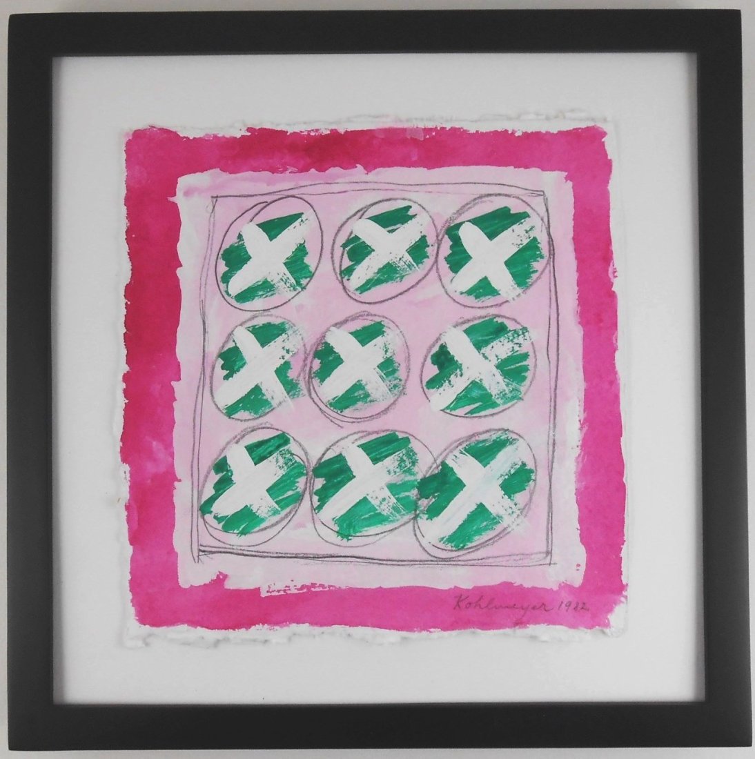 Ida Kohlmeyer (1912-1997) Mixed Media (1 of 2)