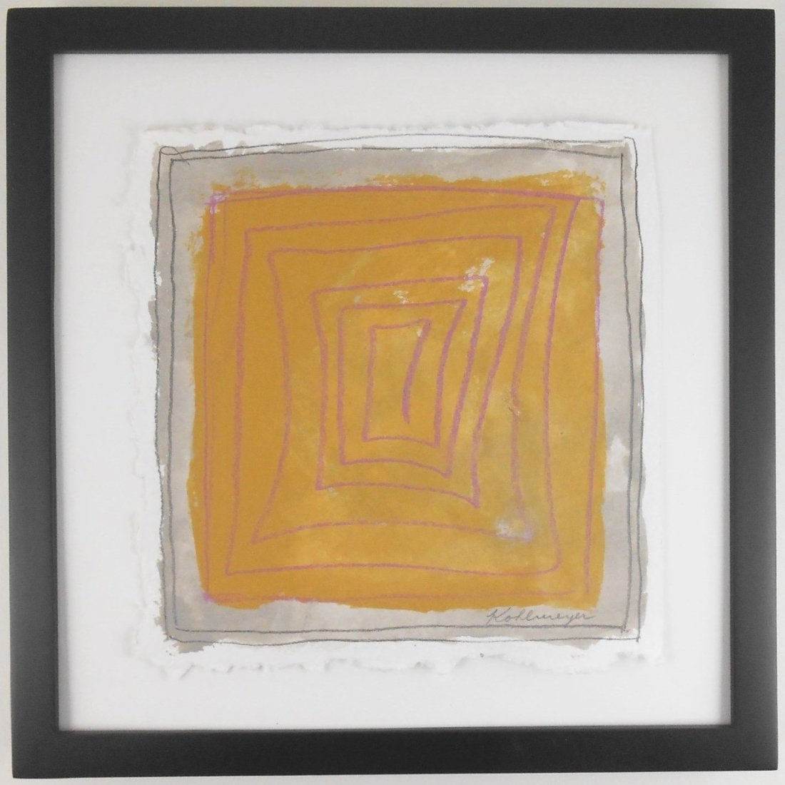 Ida Kohlmeyer (1912-1997) Mixed Media (1 of 2)