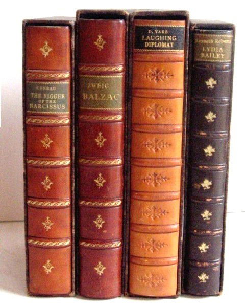 Lot Of Four Books: The Nigger of the Narcissus by Joseph Conrad, J.M. Dent & Sons, London"Lydia Bailey" by Kenneth Roberts; Collins, London, 1947"Laughing Diplomat" by Daniele Vare, published by John Murray, London"Balz