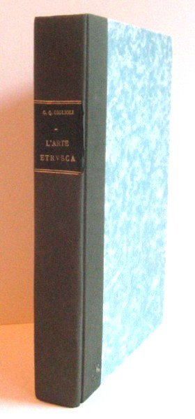 L'Arte Etrusca By Giulio Quirino Giglioli: Printed in Italy (Milano) by S. A. Fratelli, 1935-XIII.Please see our "Auction Description" under "Auction Details" for more information about the books being offered in this sale.