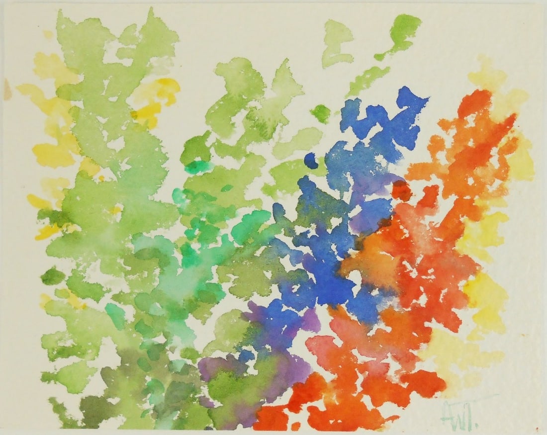 Alma Woodsey Thomas* (1891-1978) Watercolor (1 of 2)