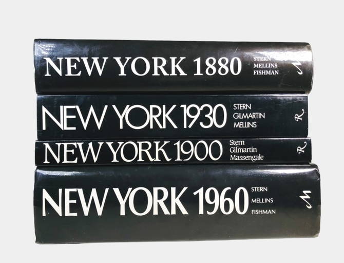 Group Of Architecture Books, New York City