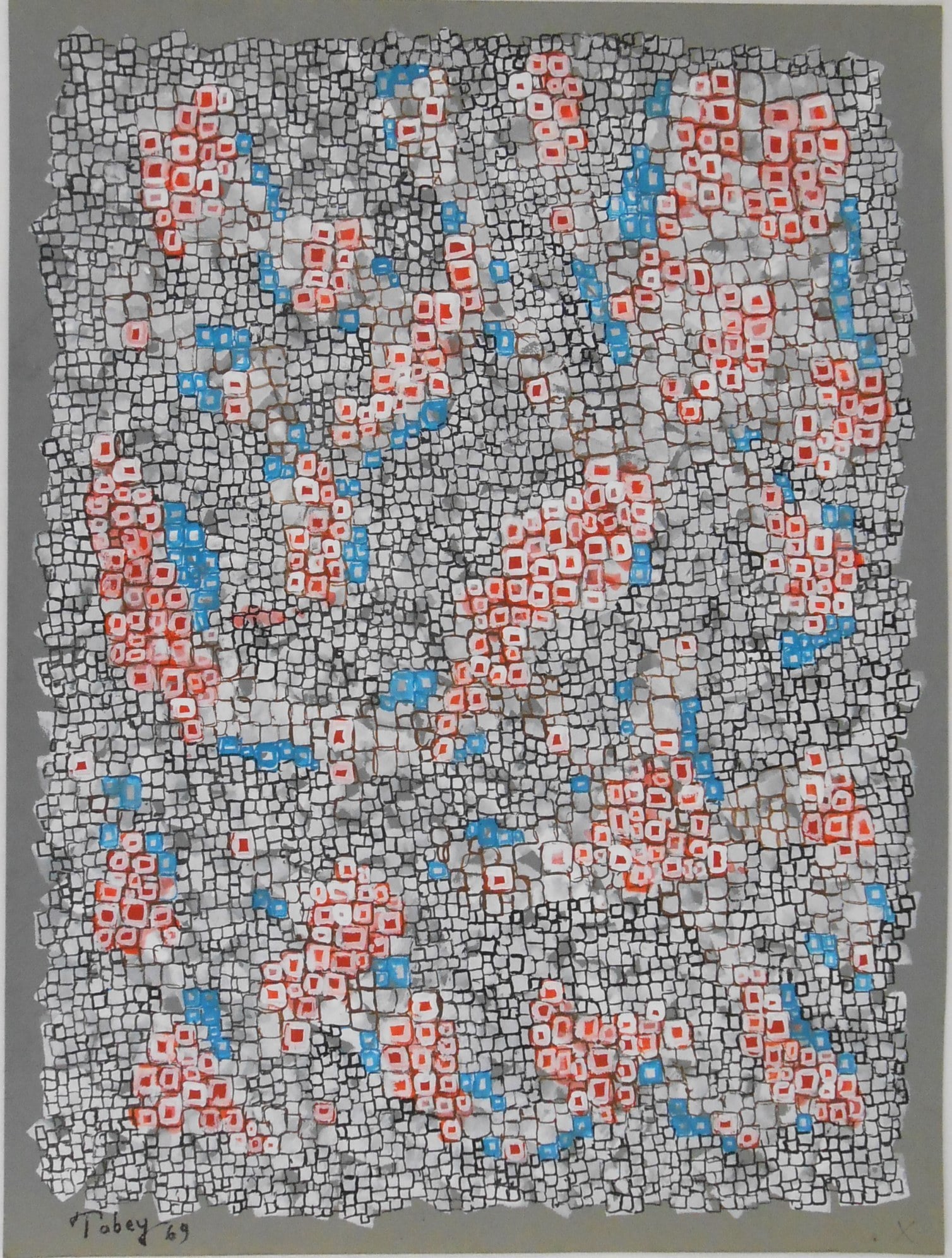 Mark Tobey* (1890-1976) Tempera On Paper (1 of 2)