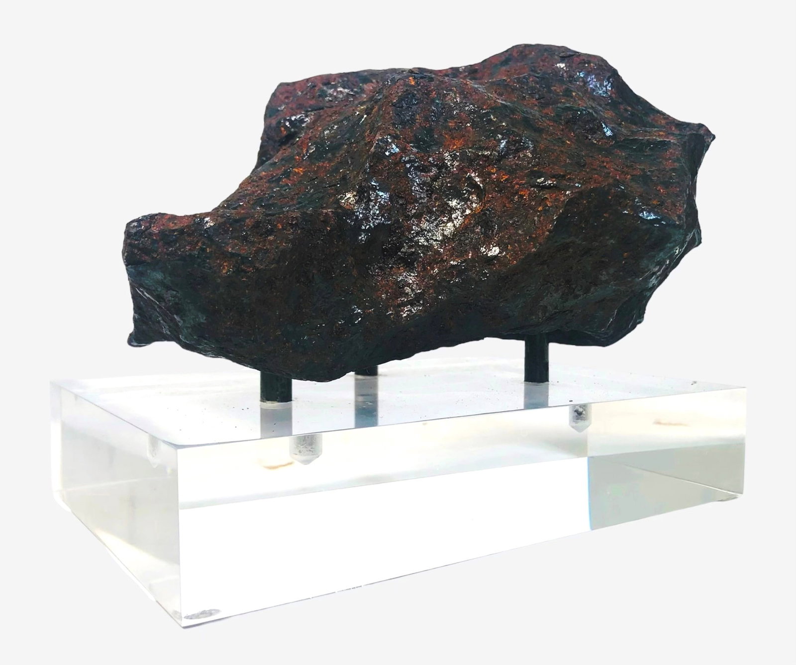 Large Octahedrite Iron Meteorite Fragment (1 of 3)