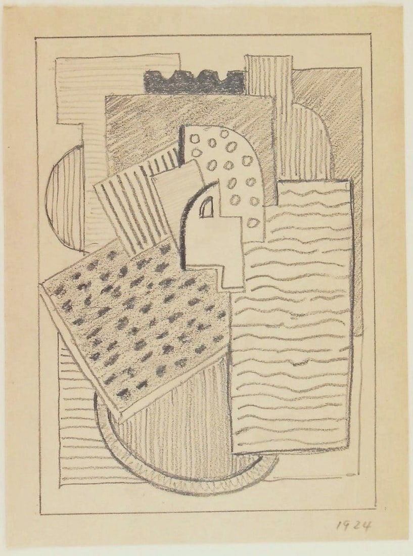 Blanche Lazzell* (1878-1956) Pencil Drawing (1 of 2)