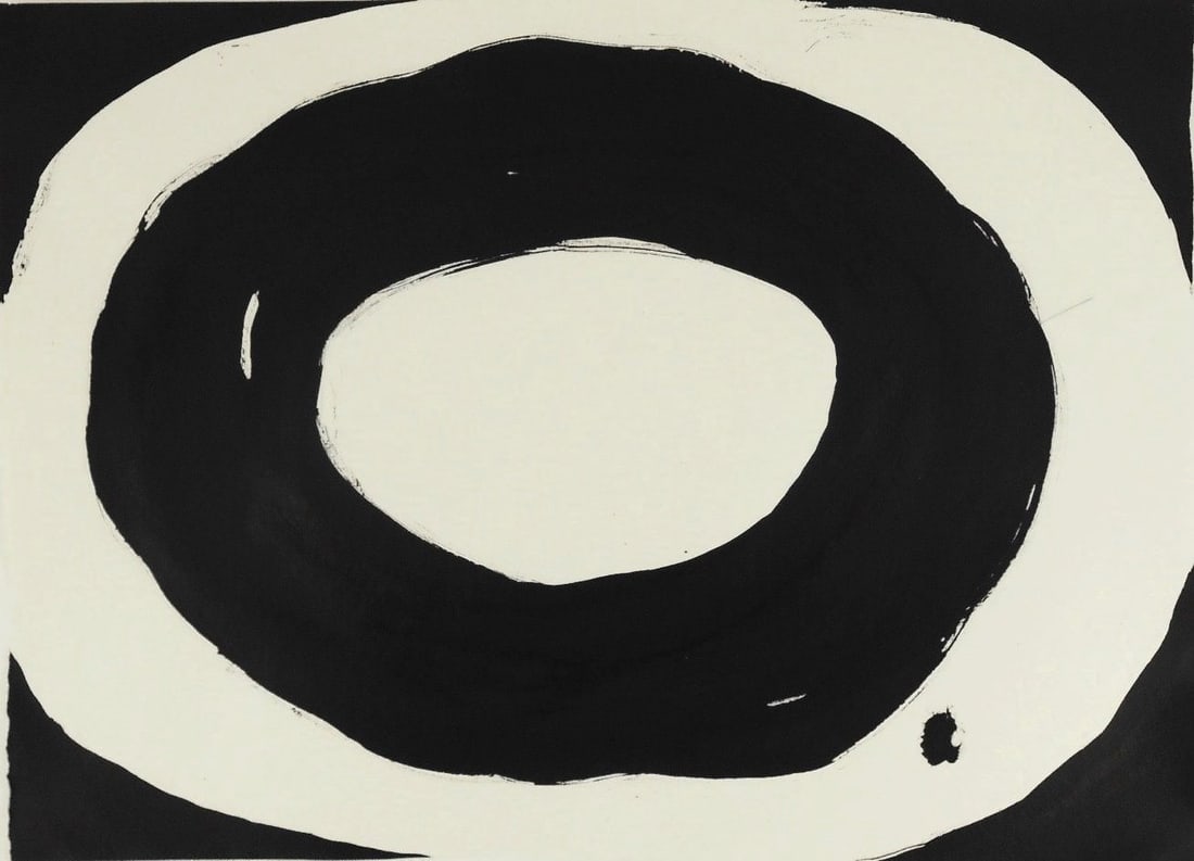 Jiro Yoshihara* (1905-1972) Black Ink Drawing (1 of 2)