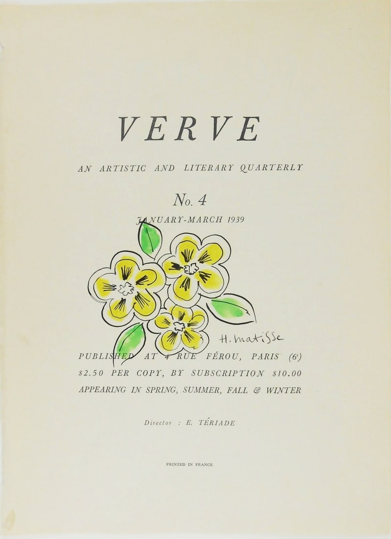 Henri Matisse* (1869-1954) Pen & Ink Drawing (See Authentication Disclaimer) (1 of 2)