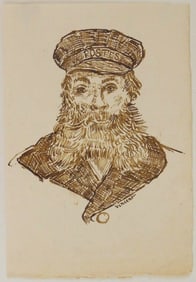 Vincent Van Gogh* (1853-1890) Ink Drawing (See Disclaimer)