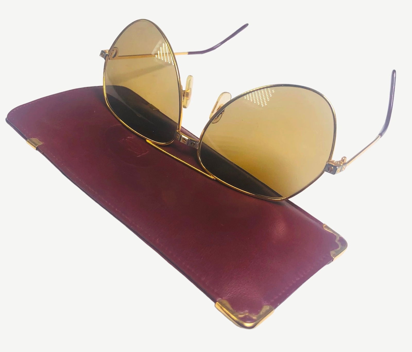Cartier Sunglasses & Case (1 of 4)